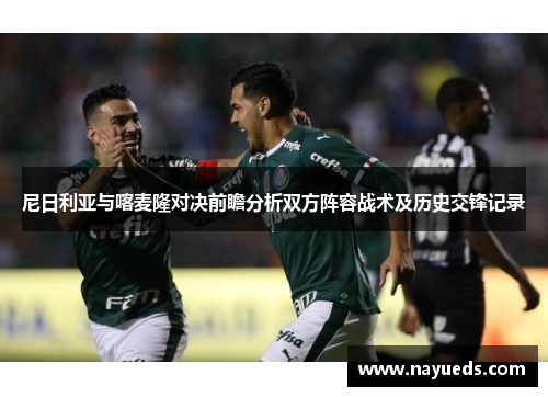尼日利亚与喀麦隆对决前瞻分析双方阵容战术及历史交锋记录